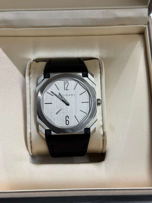 Bvlgari Octo Finissimo - 40 MM - Titanium - Silver Dial - 102711