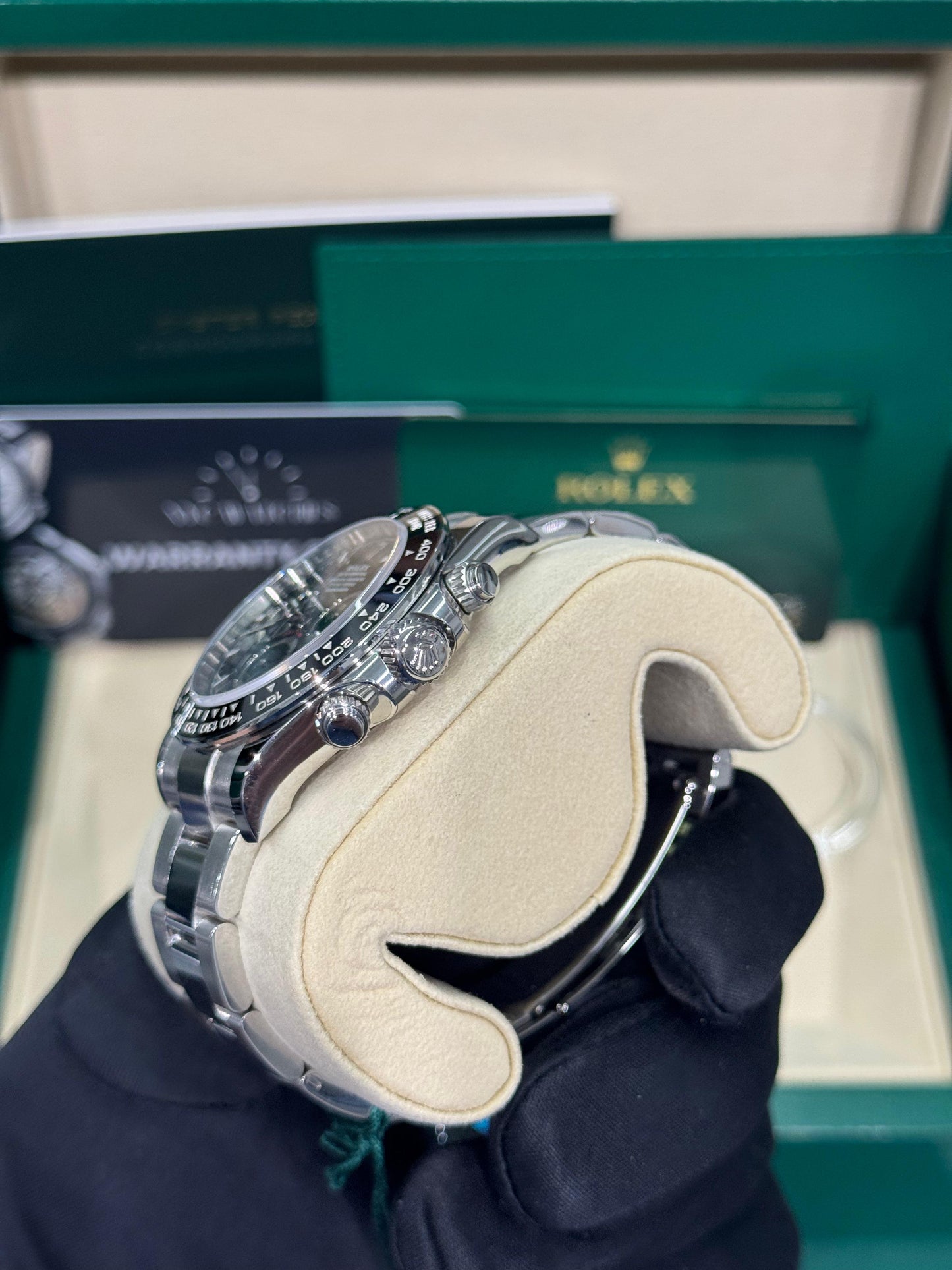 Rolex Oystersteel Cosmograph Daytona Watch - 40 MM - Oyster Bracelet - Black Cerachrom Bezel - Black Index Dial - 126500ln bkio