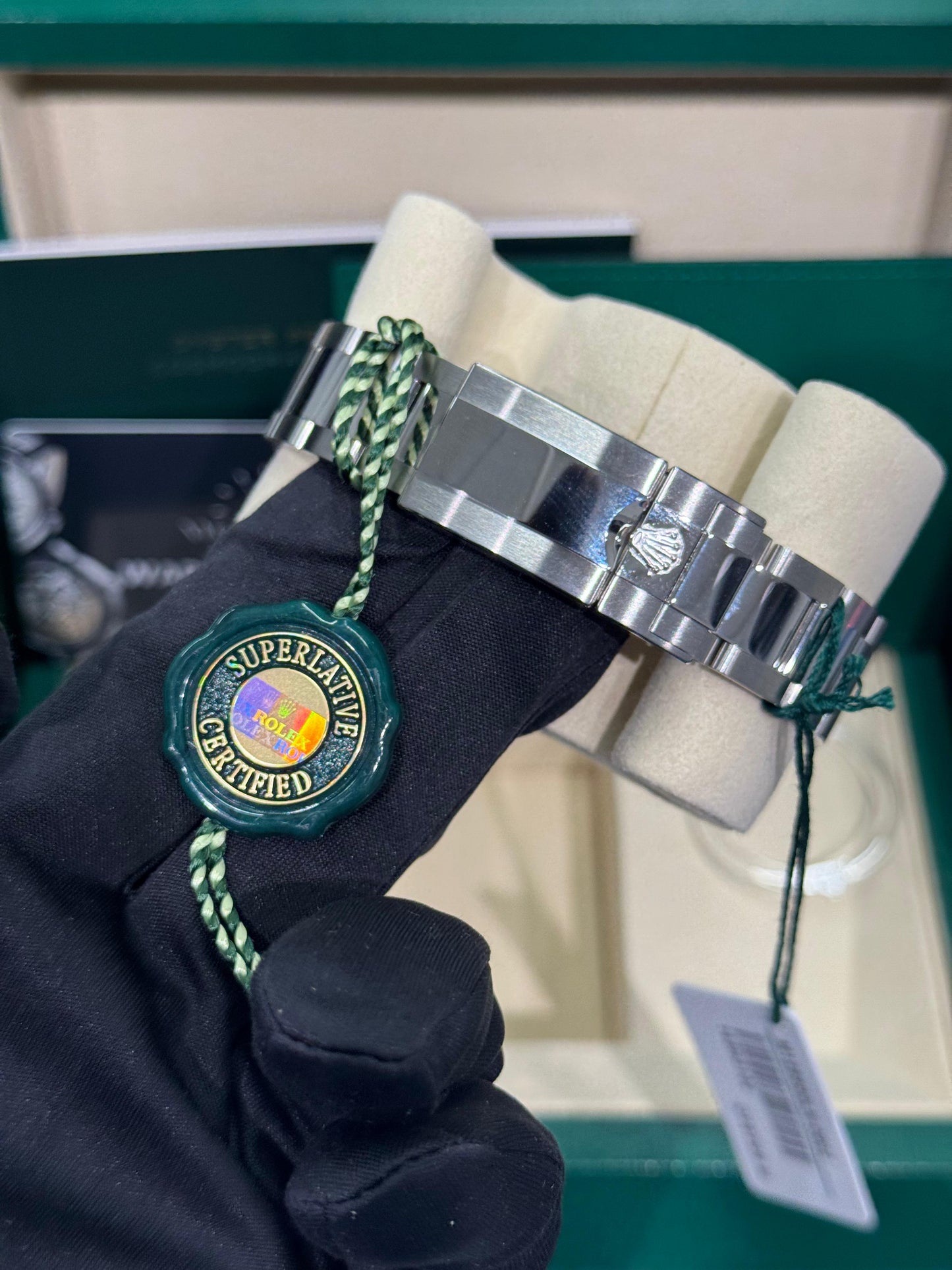 Rolex Oystersteel Cosmograph Daytona Watch - 40 MM - Oyster Bracelet - Black Cerachrom Bezel - Black Index Dial - 126500ln bkio