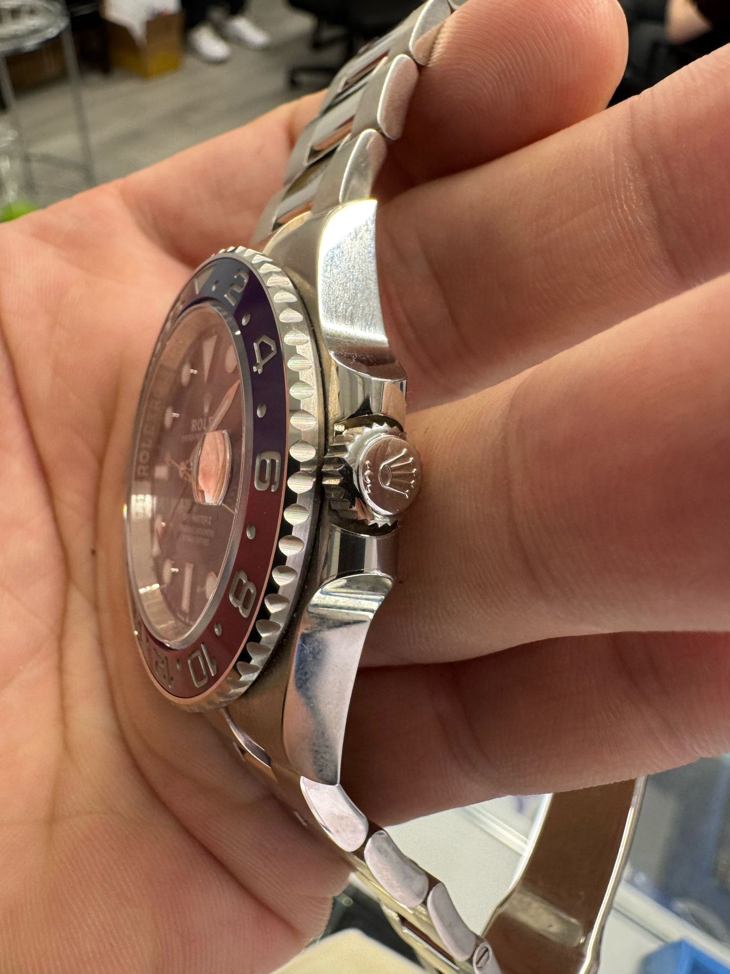 Rolex Pepsi White Gold GMT-Master II Watch - 40 MM - Oyster Bracelet - Blue Dial - 126719BLRO bl