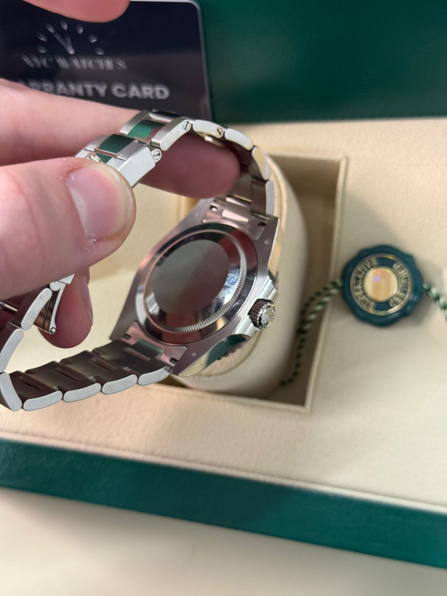 Rolex Pepsi White Gold GMT-Master II Watch - 40 MM - Oyster Bracelet - Meteorite Dial - 126719BLRO mt
