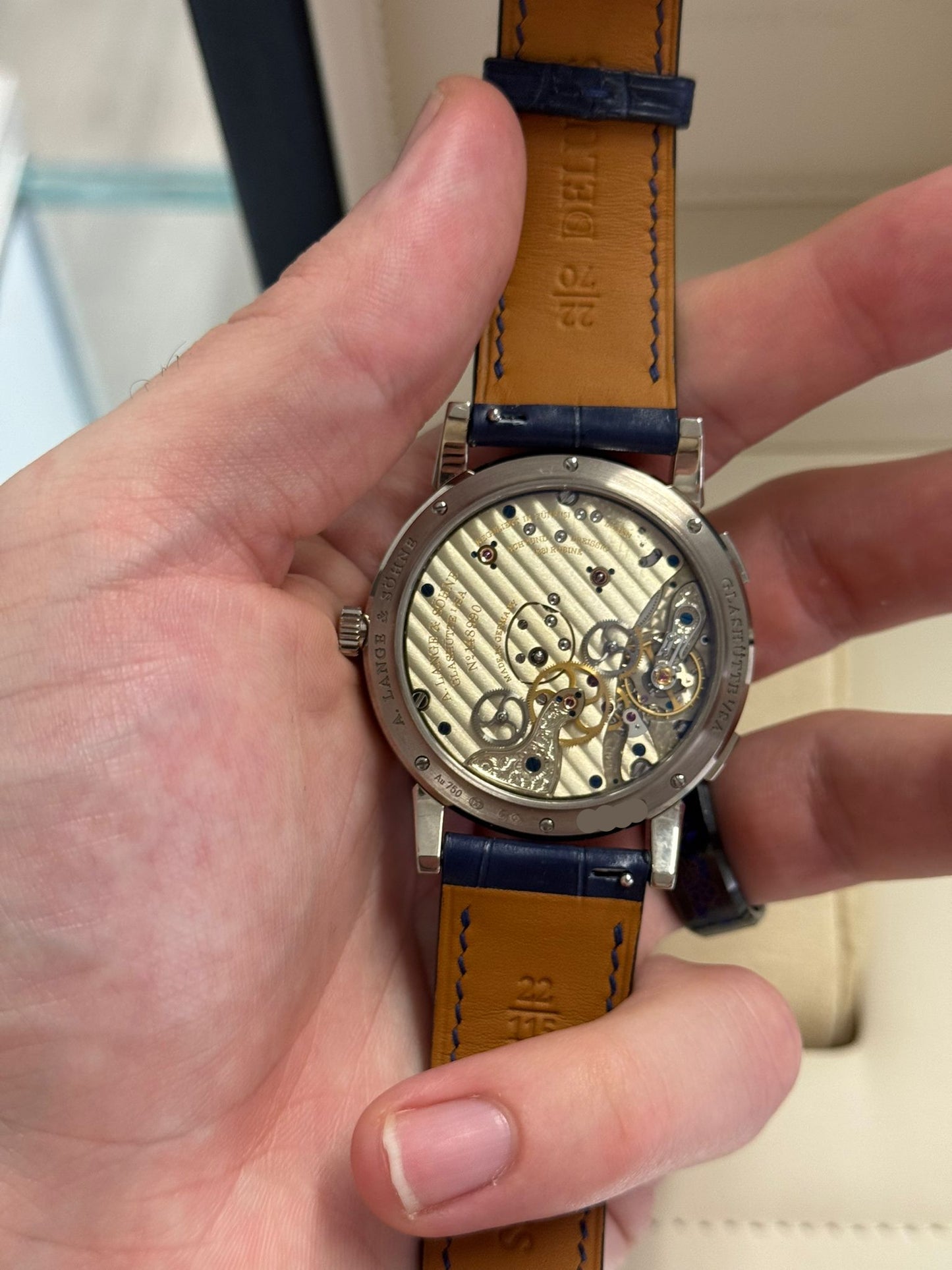A.Lange & Söhne Lange 1 - 41.9 MM - White Gold - Black Dial - 136.029