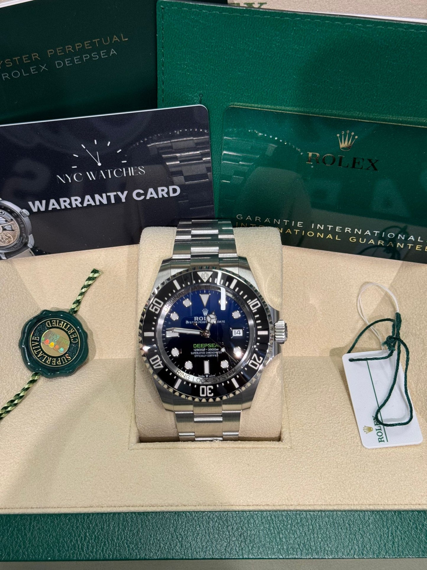 Rolex Sea-Dweller - James Cameron - 44 MM - Steel - Blue Dial - 136660 dbl