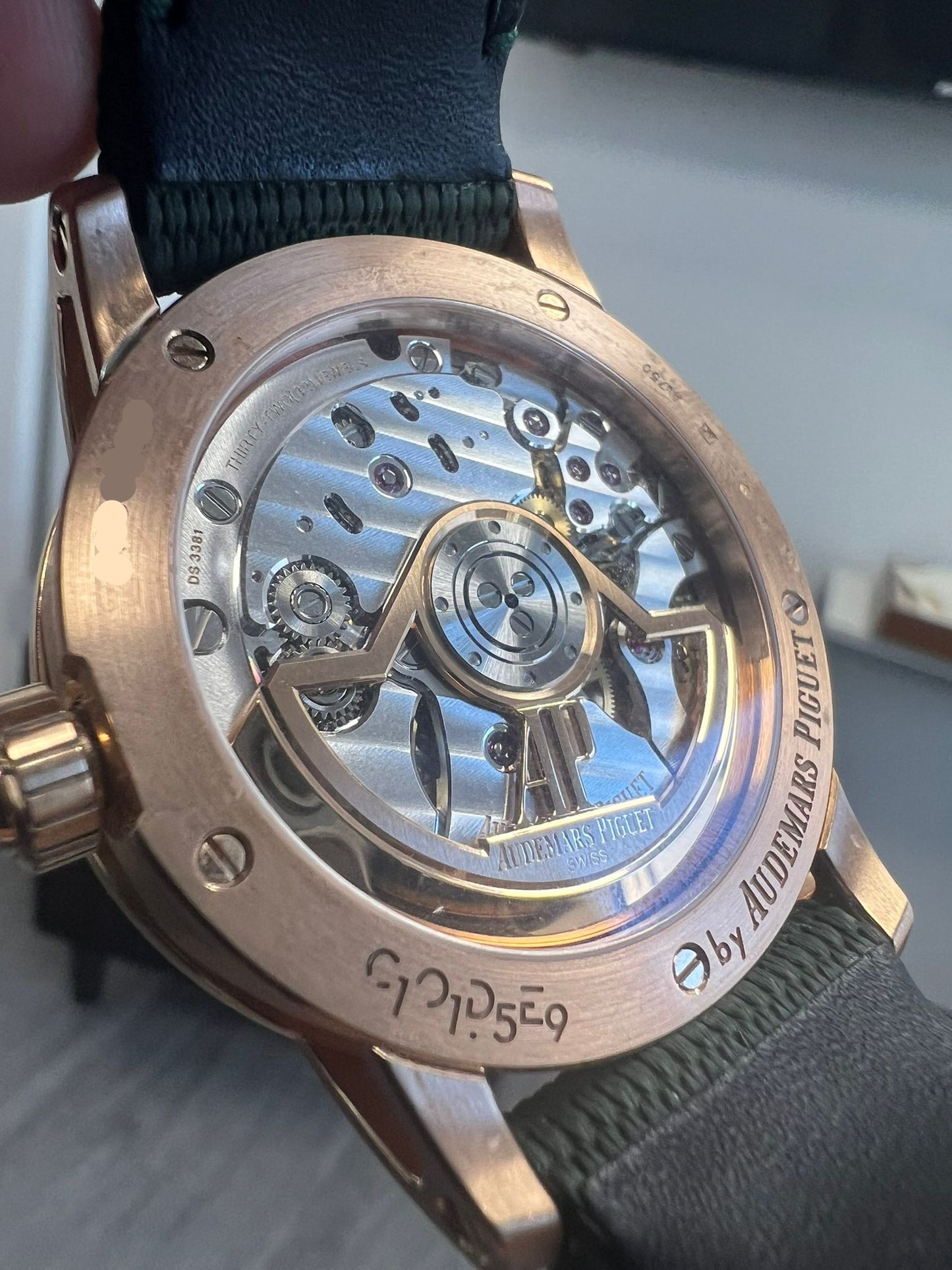 Audemars Piguet - Code 11.59 - 41 MM - Rose Gold - Green Dial - 15210OR.OO.A056KB.01