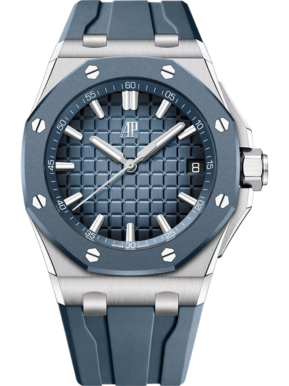 Audemars Piguet Royal Oak - 43 MM - Stainless Steel - Blue Dial - 15605SK.OO.A350CA.01