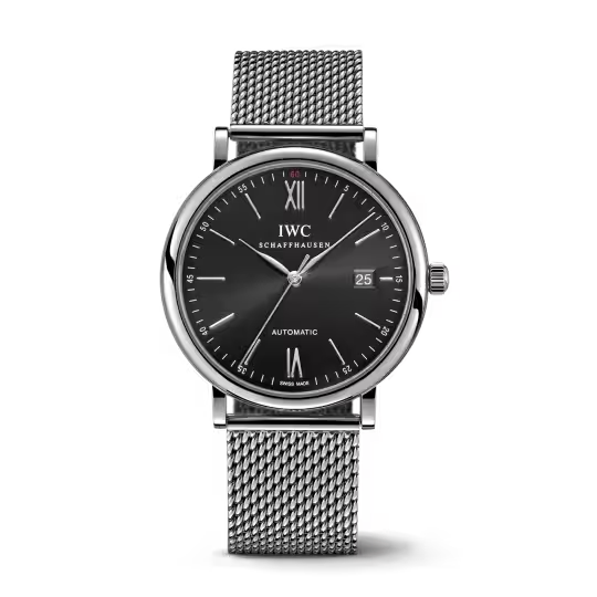 IWC Portofino - Steel - 40 MM - Black Dial - IW356506IWC Portofino - Steel - 40 MM - Black Dial - IW356506IWC Portofino - Steel - 40 MM - Black Dial - IW356506 nyc watcher nyc watches