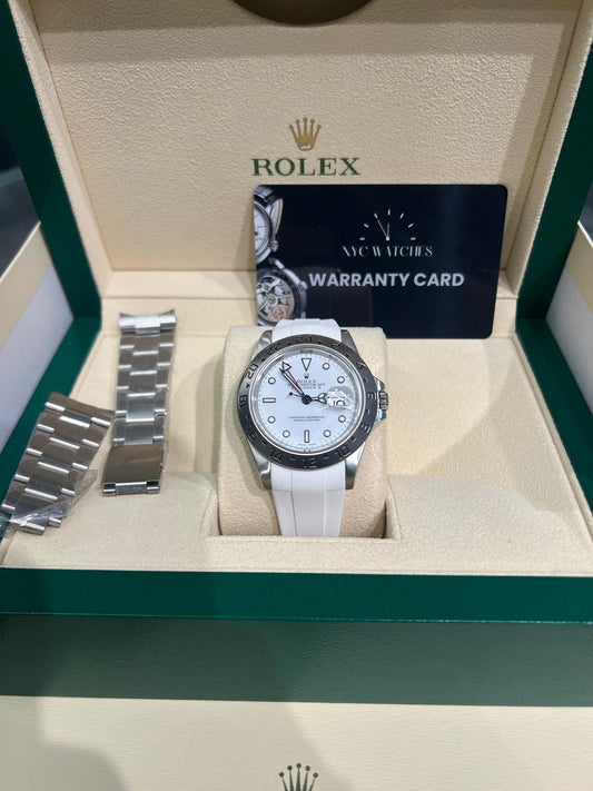 Rolex - Explorer II - 40 MM - Stainless Steel - White Dial - Oyster Bracelet - 16570 wh