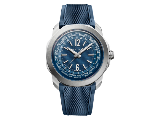 Bvlgari Octo Roma - 41 MM - Stainless Steel - Blue Dial - 103762