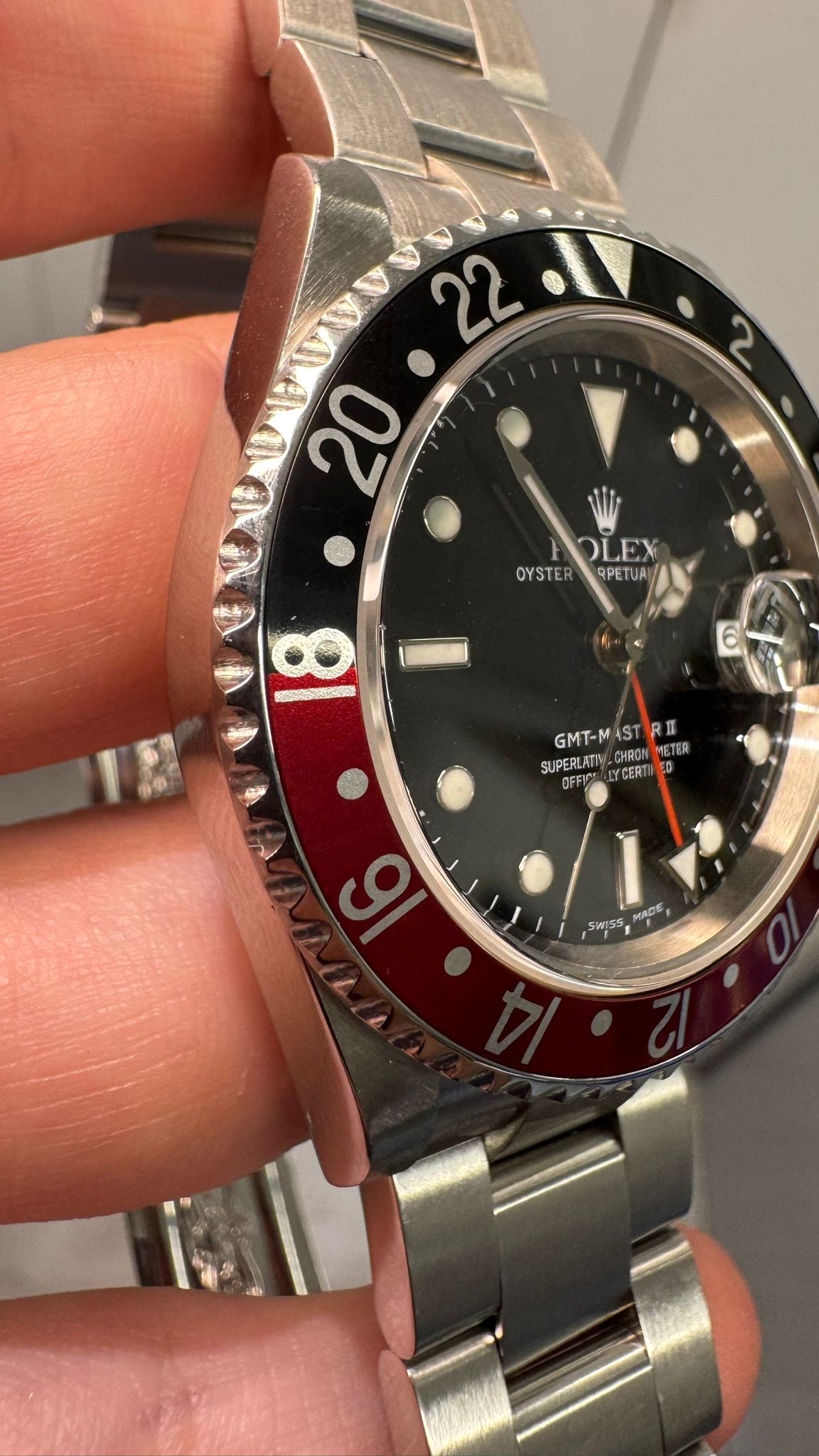 Rolex GMT-Master II - Steel - 40 MM - 16710 bkrd
