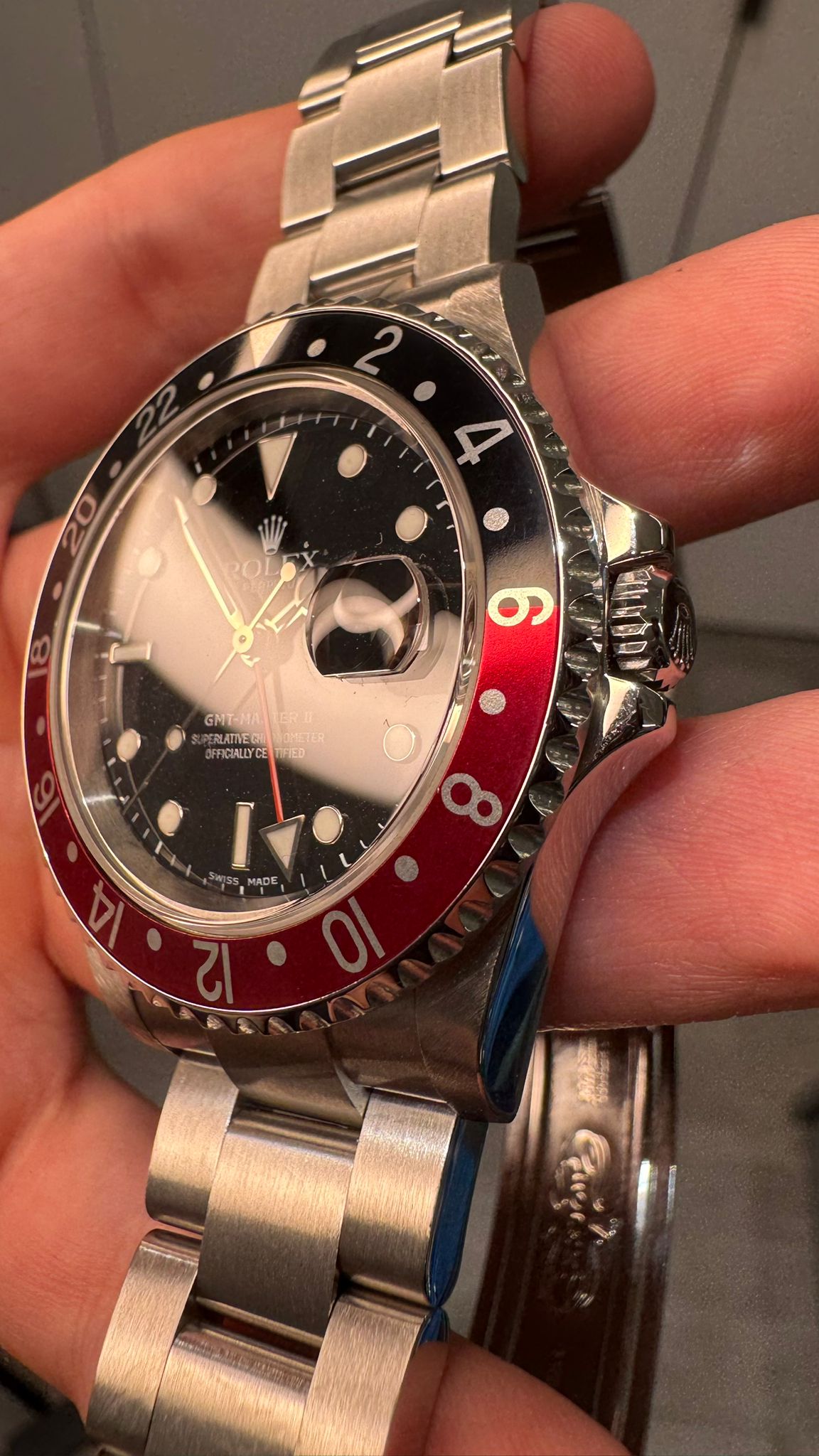 Rolex GMT-Master II - Steel - 40 MM - 16710 bkrd