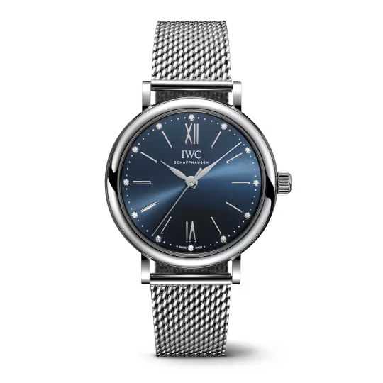 IWC Portofino - Steel - 34 MM - Blue Dial - IW357404 nyc watcher nyc watches