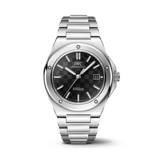 IWC Ingenieur - Steel - 40 MM - Black Dial - IW328901 nyc watcher nyc watches