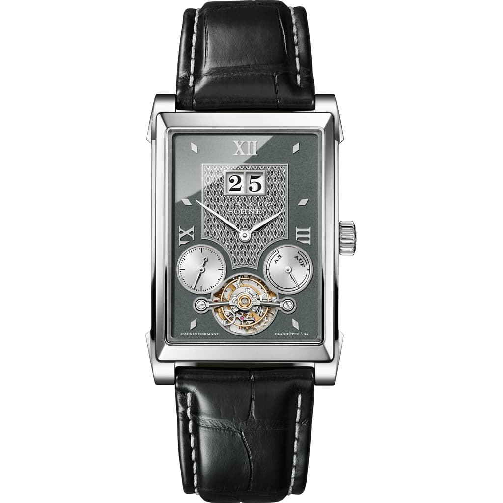 A.Lange & Söhne Cabaret Tourbillon - 10.3 MM - Platinum - Black Dial - 703.048F nyc watcher nyc watches
