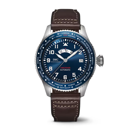 IWC Pilot's - Steel - 46 MM - Blue Dial - IW395503 nyc watcher nyc watches