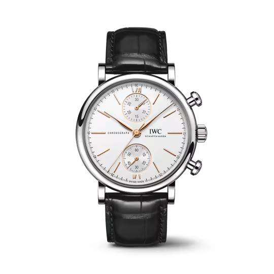 IWC Portofino - Chronograph - Steel - 39 MM - Silver Dial - IW391406 nyc watcher nyc watches