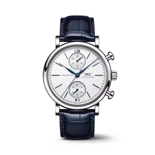 IWC Portofino - Chronograph - Steel - 39 MM - Silver Dial - IW391407 nyc watcher nyc watches