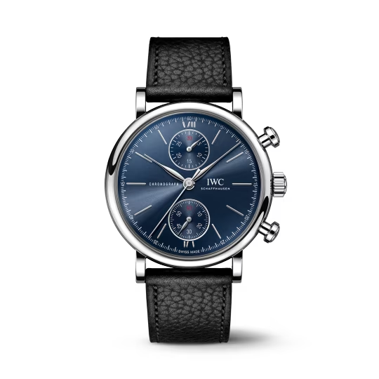 IWC Portofino - Chronograph - Steel - 39 MM - Blue Dial - IW391408 nyc watcher nyc watches