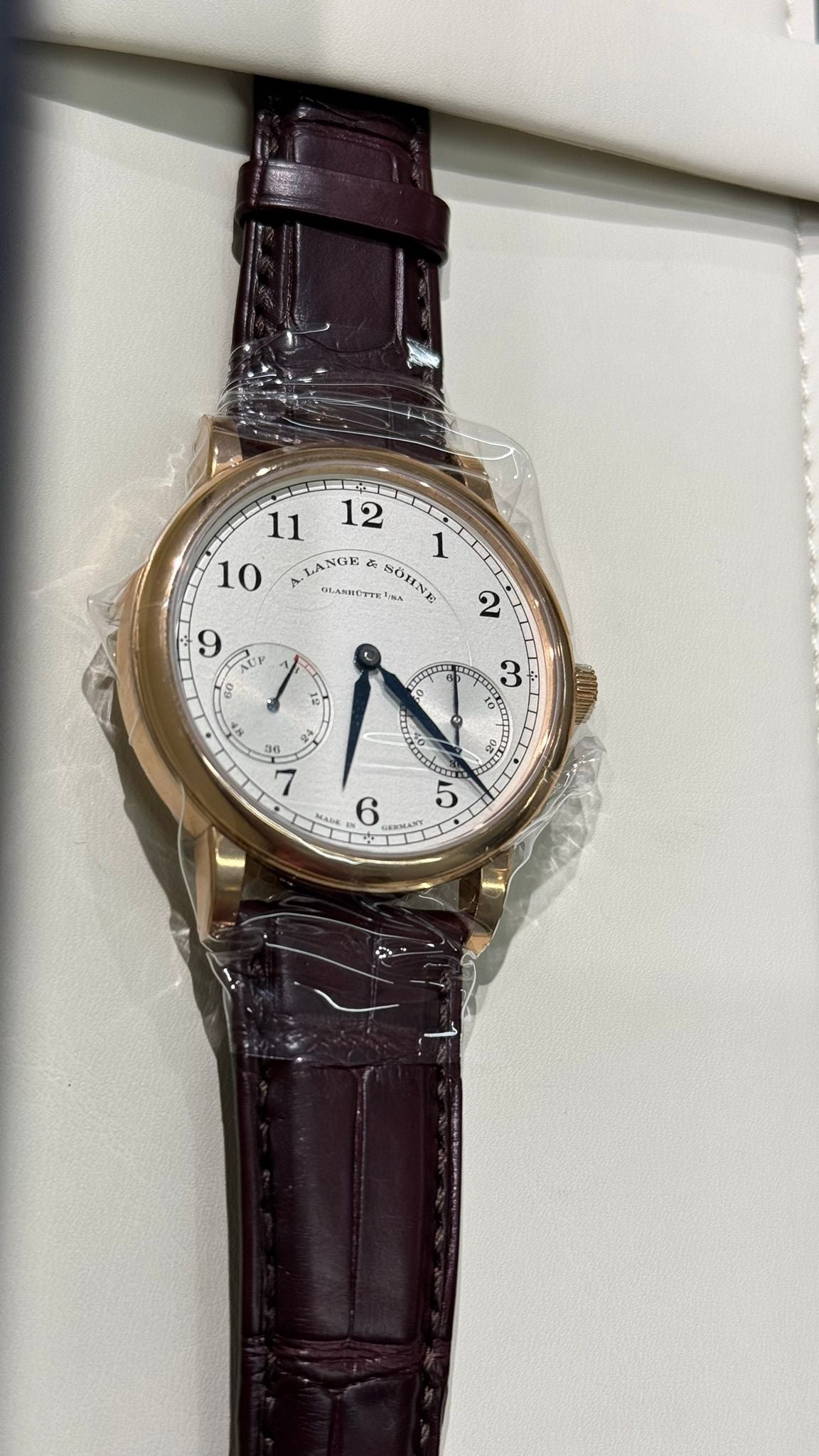 A.Lange & Söhne - 1815 Up/Down - 39 MM - Rose Gold - White Dial - 234.032