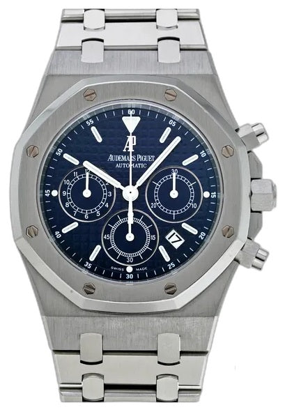 Audemars Piguet Royal Oak Chronograph - 39 MM - Stainless Steel - Blue Dial - 26300ST.OO.1110ST.03