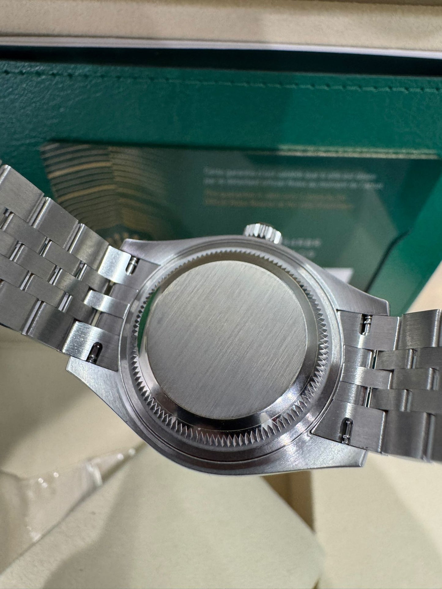 Rolex Lady-Datejust Stainless Steel and White Gold - 28 MM - Jubilee Bracelet - Diamond Bezel - Mother of Pearl Diamond Dial - 279384RBR-0011
