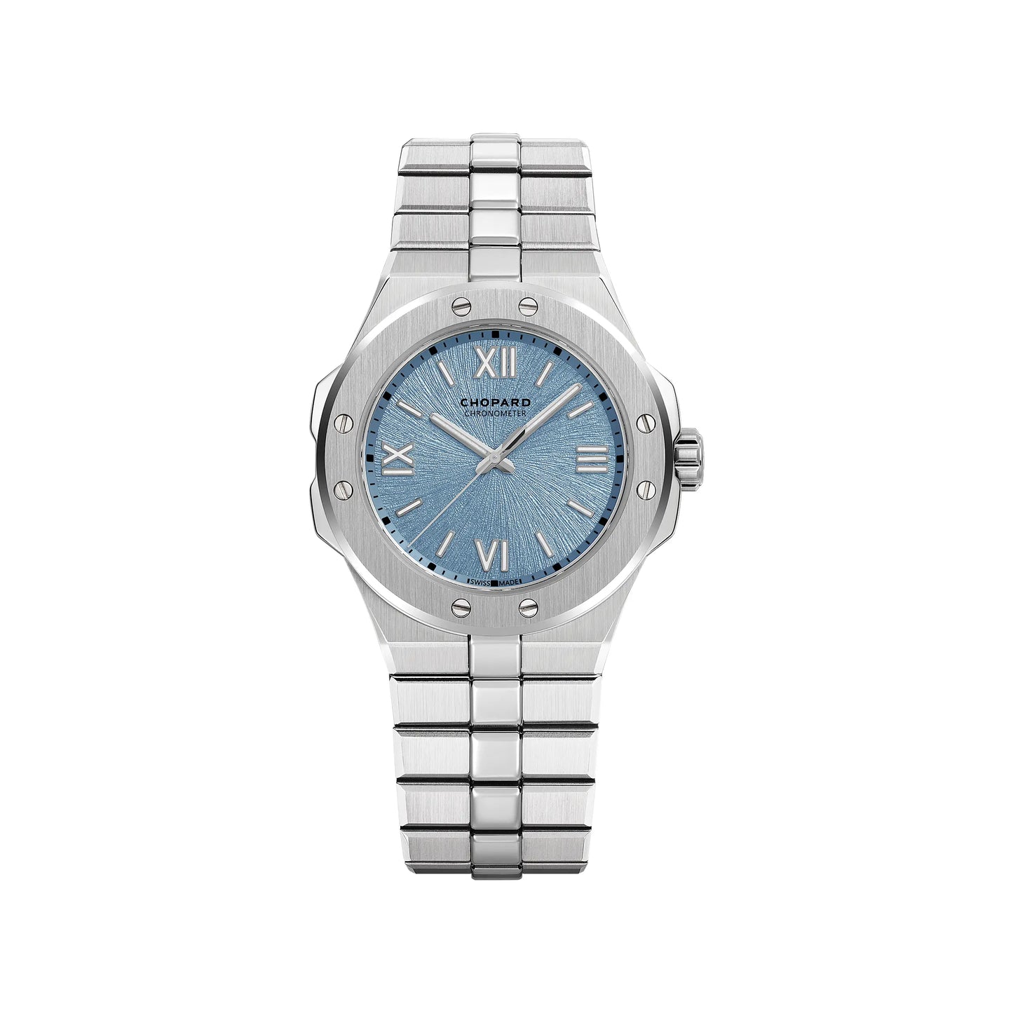 Chopard Alpine Eagle - Stainless Steel - 36 MM - Stainless Steel Bracelet - Rhone Blue Dial - 298601-3012