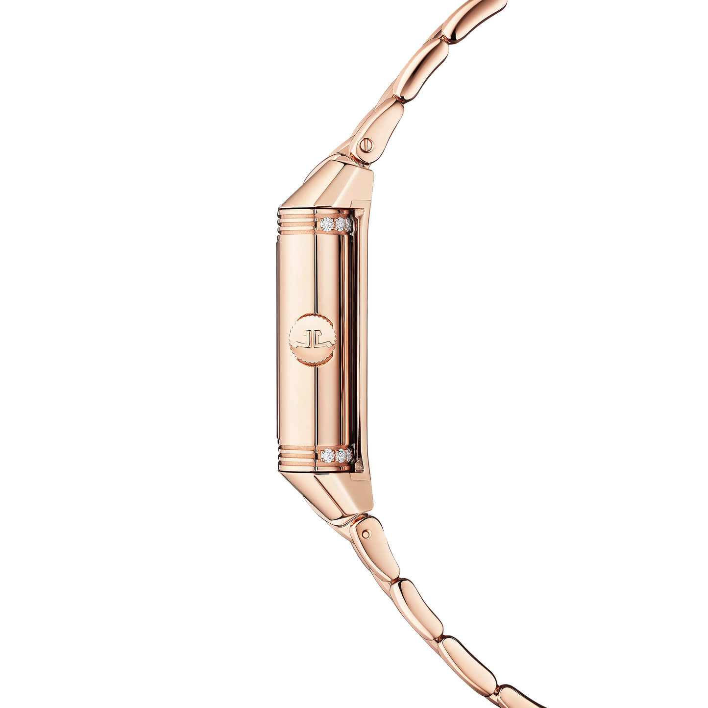 JLC - Reverso Classic Duetto - 34.2 MM x 21 MM - Pink Gold - Silvered-Gray/Black Dial - Pink Gold Bracelet - Q2662143