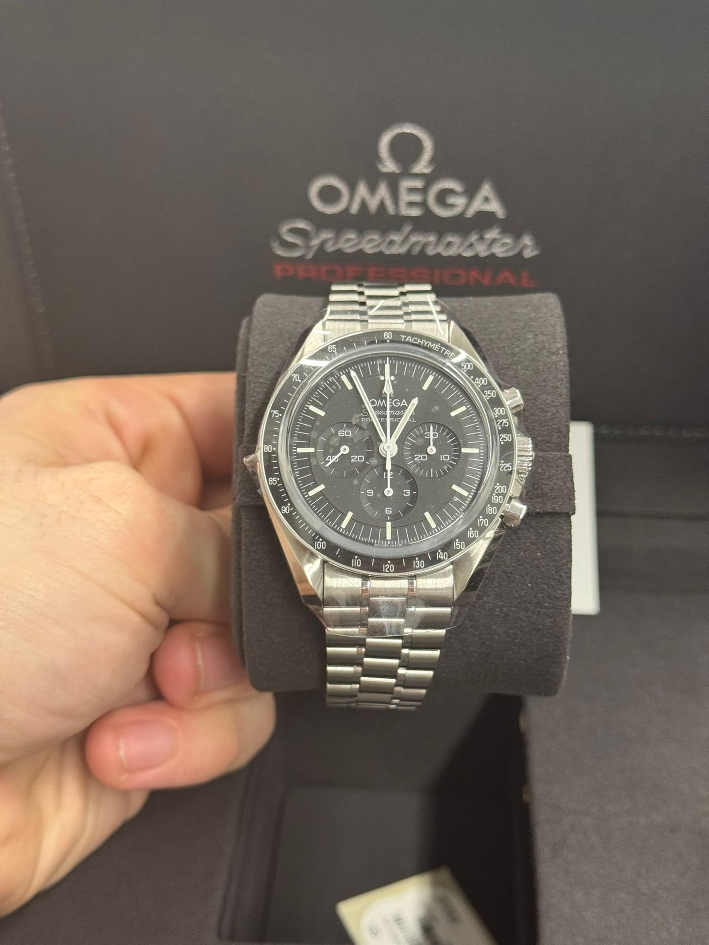 Omega Speedmaster Stainless Steel 42 MM - Stainless Steel Bracelet - Black Dial - 310.30.42.50.01.002