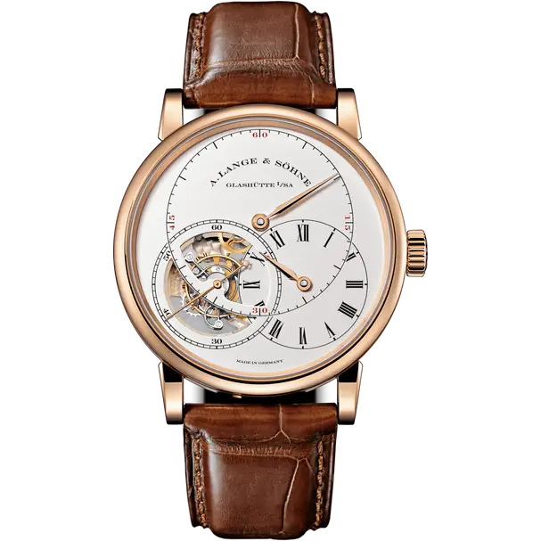 A.Lange & Söhne Richard Lange Tourbillon - 41.9 MM - Rose Gold - Silver Dial - 760.032F nyc watcher nyc watches