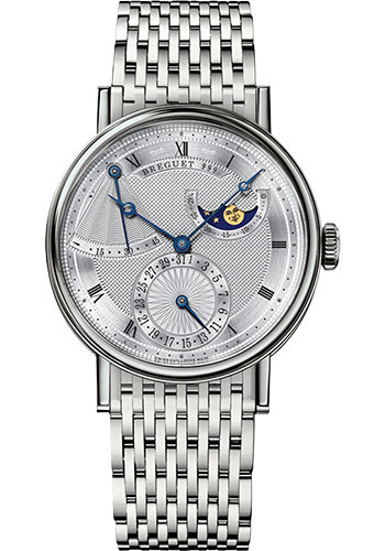 Breguet Classique White Gold 39 MM - White Gold Bracelet - Silver Gold Dial - 7137BB/11/BV0