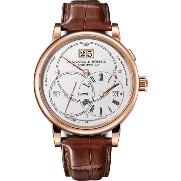 A.Lange & Söhne Richard Lange Perpetual Calendar - 45.5 MM - Rose Gold - Silver Dial - 180.032FE nyc watcher nyc watches