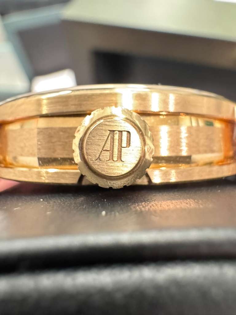 Audemars Piguet - Code 11.59 - 38 MM - Rose Gold - Purple Dial - 77410OR.OO.A623CR.01