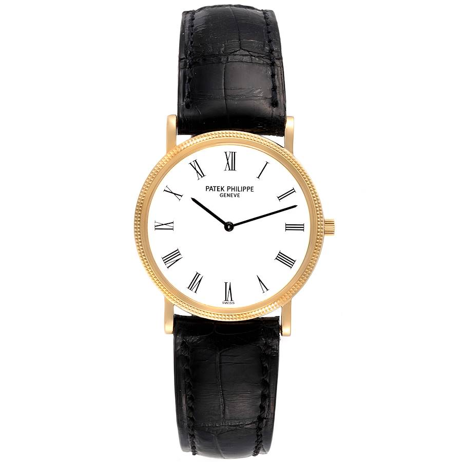 Patek Philippe Calatrava - 32.2 MM - Yellow Gold - 3520J nyc watcher nyc watches