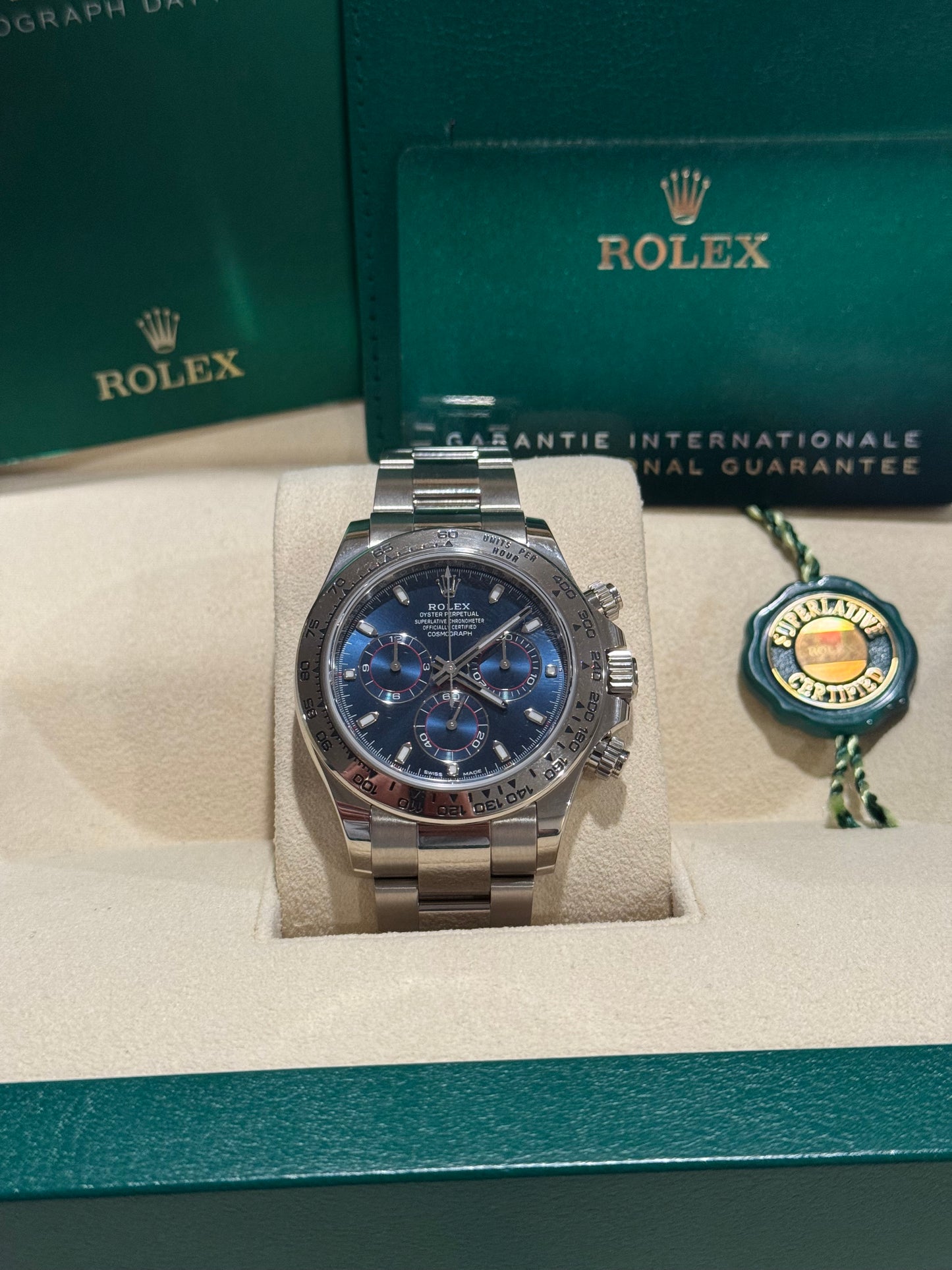 Rolex Cosmograph Daytona - 40 MM - White Gold - 116509-0071