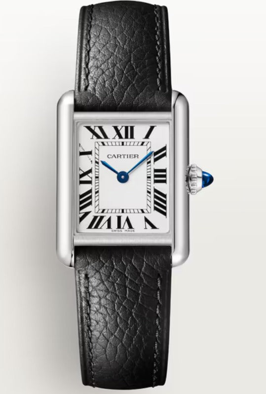 Cartier - Tank Must - Large Model - 29.5 MM x 22 MM - Stainless Steel - White Dial - WSTA0119