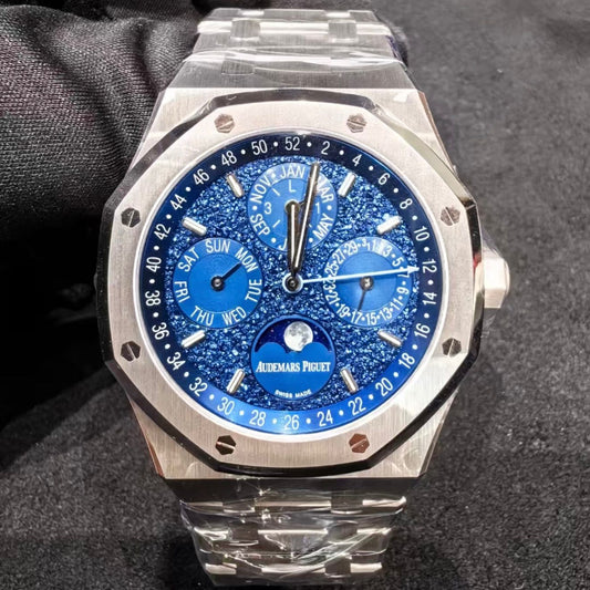 Audemars Piguet - Royal Oak Perpetual Calendar "John Mayer" - 41 MM - White Gold - Limited Edition - 26574BC.OO.1220BC.02