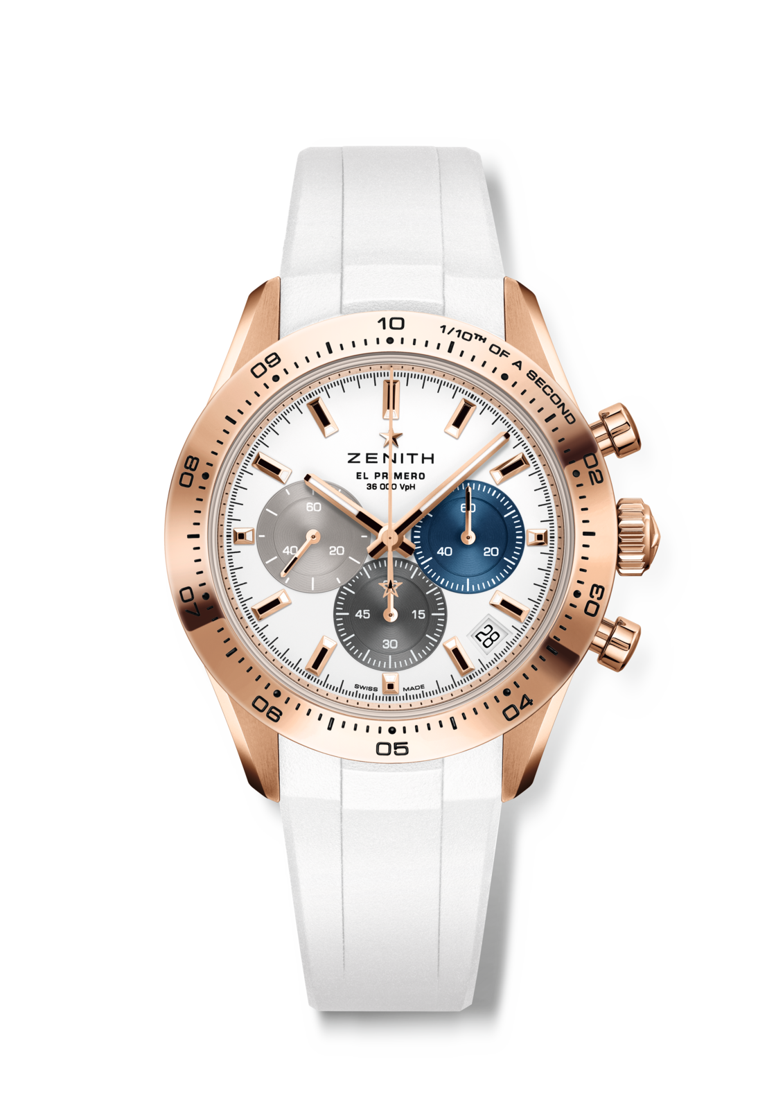 Zenith CHRONOMASTER Sport - 41 MM - Rose Gold - White Dial - 18.3101.3600/69.R953