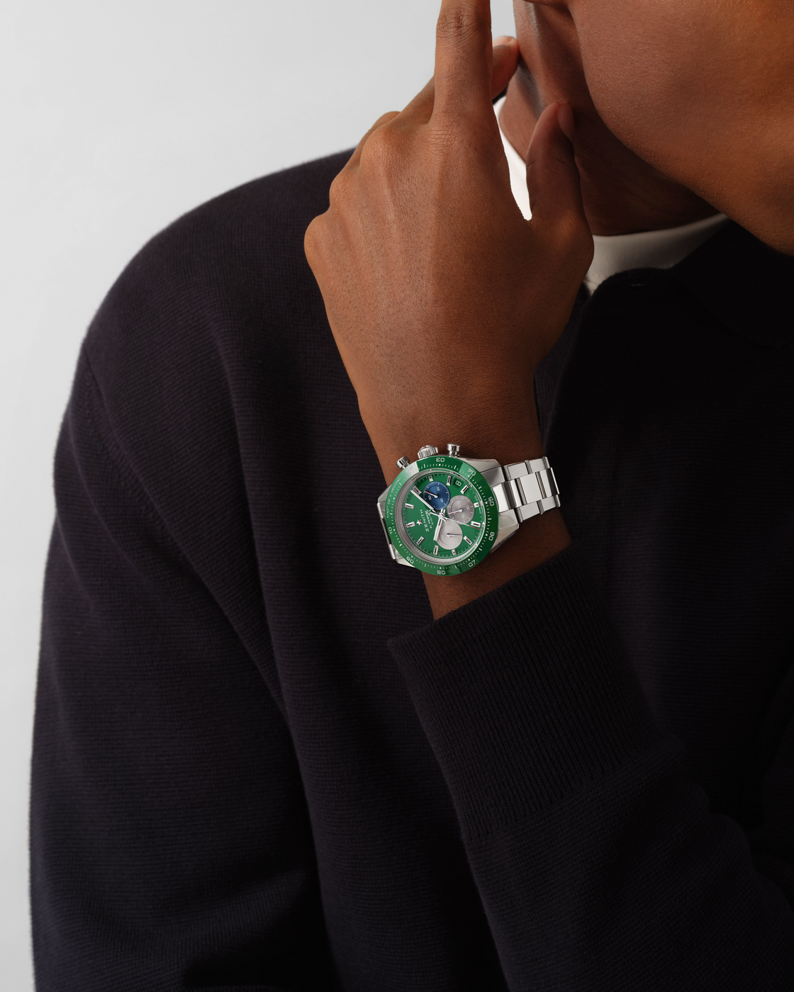 Zenith CHRONOMASTER Sport - 41 MM - Stainless Steel - Green Dial - 03.3119.3600/56.M3100