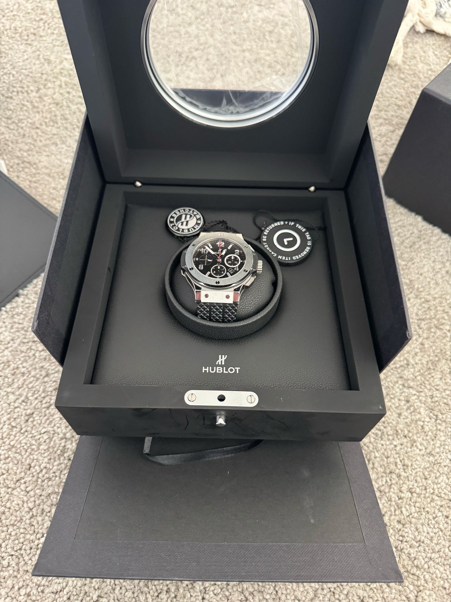 Hublot - Big Bang - 44 MM - Stainless Steel - Black Dial - 301.SX.130.RX