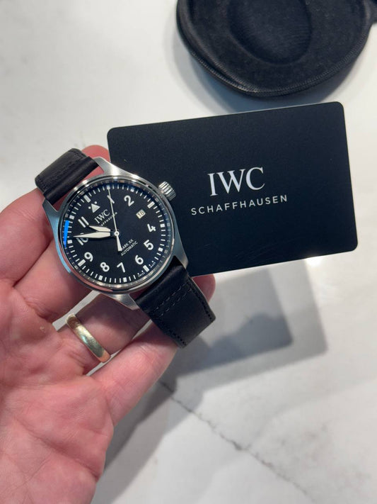 IWC Pilot's - Steel - 40 MM - Black Dial - IW328201