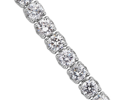 Rollover Diamond Tennis Bracelet - 14k White Gold - 3 Ct. Tw. - B-0047WG14 RDT