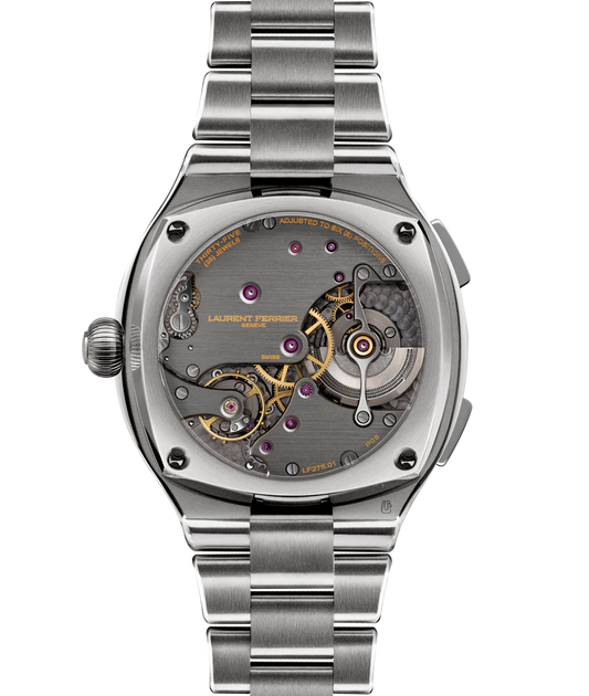 Laurent Ferrier - Sport Traveller Slate Gray - 42 MM - Titanium - Anthracite Opaline Gray Dial - Titanium Bracelet - LCF045.T1.NG1C7