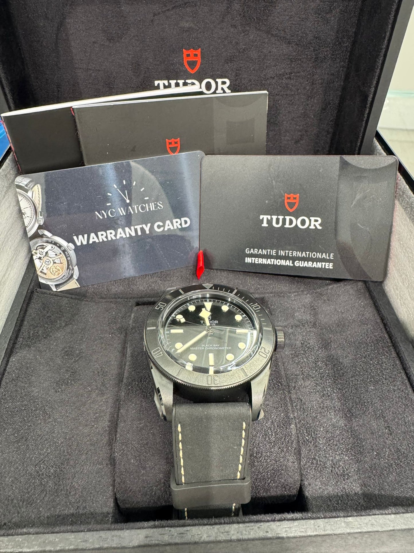 Tudor Black Bay Ceramic - 41 MM - Ceramic - Black Dial - M79210CNU-0001