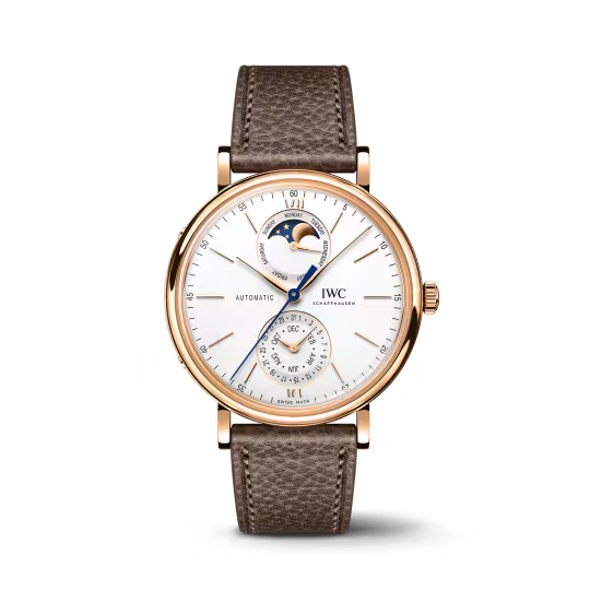 IWC Portofino - Rose Gold - Moonphase - 41 MM - White Dial - IW359002 nyc watcher nyc watches