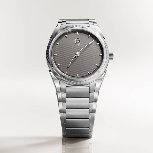 Parmigiani Fleurier Tonda PF Automatic - 36 MM - Steel & Platinum - Grey Dial - PFC804-1020001-100182-EN