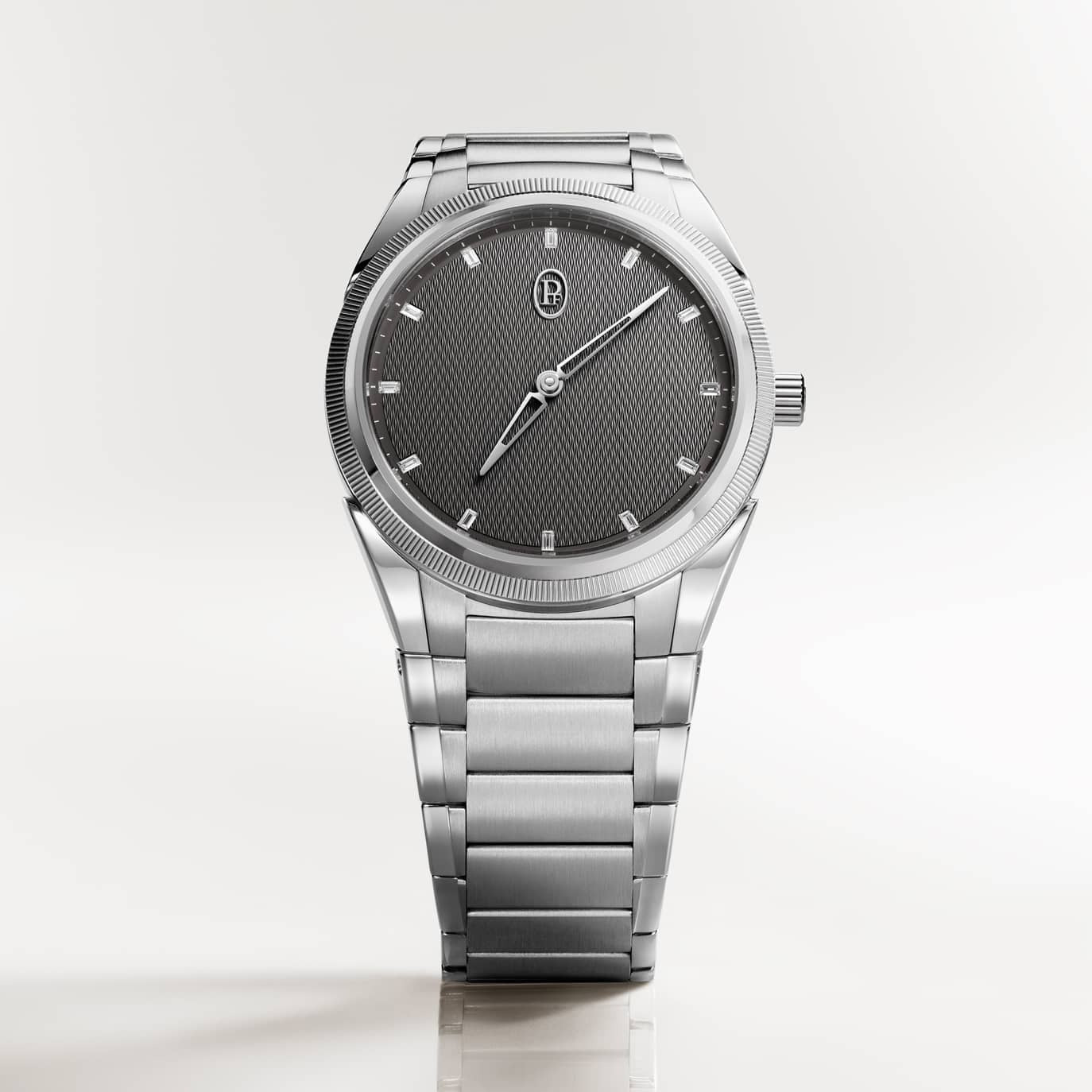 Parmigiani Fleurier Tonda PF Automatic - 36 MM - Steel & Platinum - Grey Dial - PFC804-1020002-100182-EN