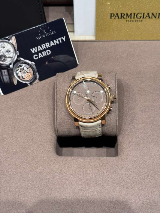 Parmigiani Fleurier Toric Chronograph Rattrapante - Limited Edition - 42.5 MM - Rose Gold - Natural Umber Dial - PFH951-2010001-300181-EN