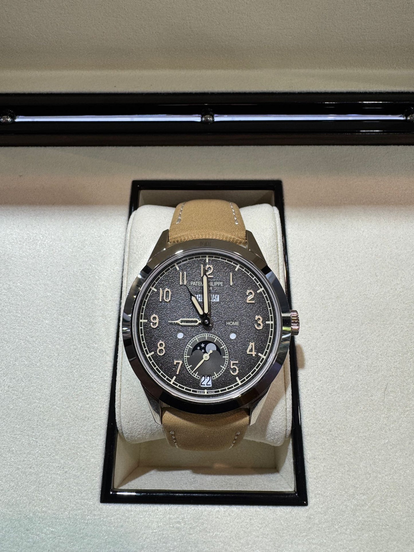 Patek Philippe Complications - Annual Calendar and Moonphase - 41 MM - White Gold - 5326G-001