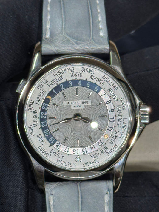Patek Philippe Complications - World Time - 38 MM - White Gold - 5110G
