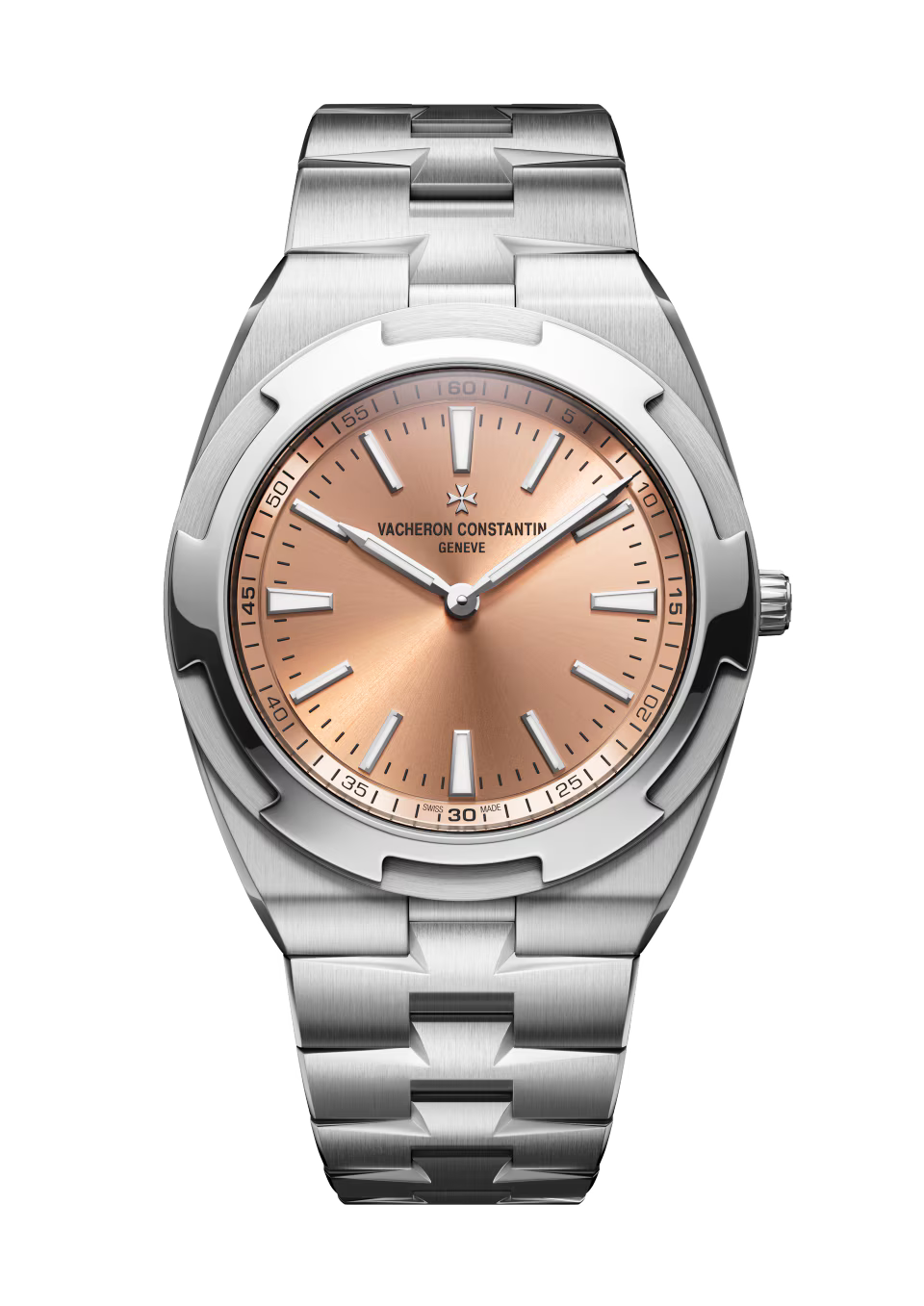 Vacheron Constantin - Overseas - Self-Winding Ultra-thin - 39.5 MM - Platinum - Salmon Dial - 2500V/220P-H028