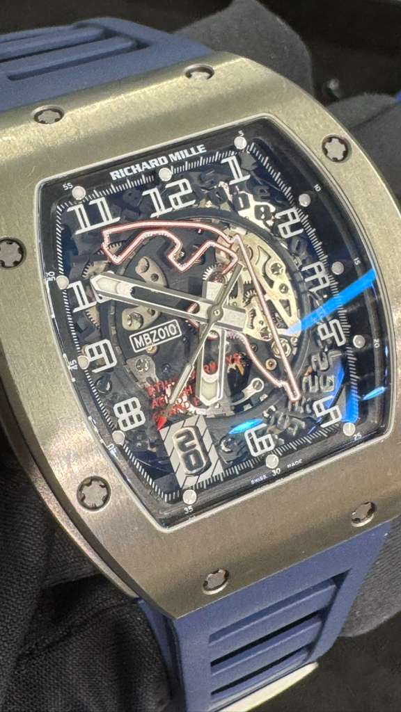 Richard Mille "Abu Dhabi" - Titanium - Openworked Dial - RM 010